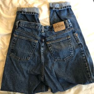 Vintage 90s super high waisted jeans